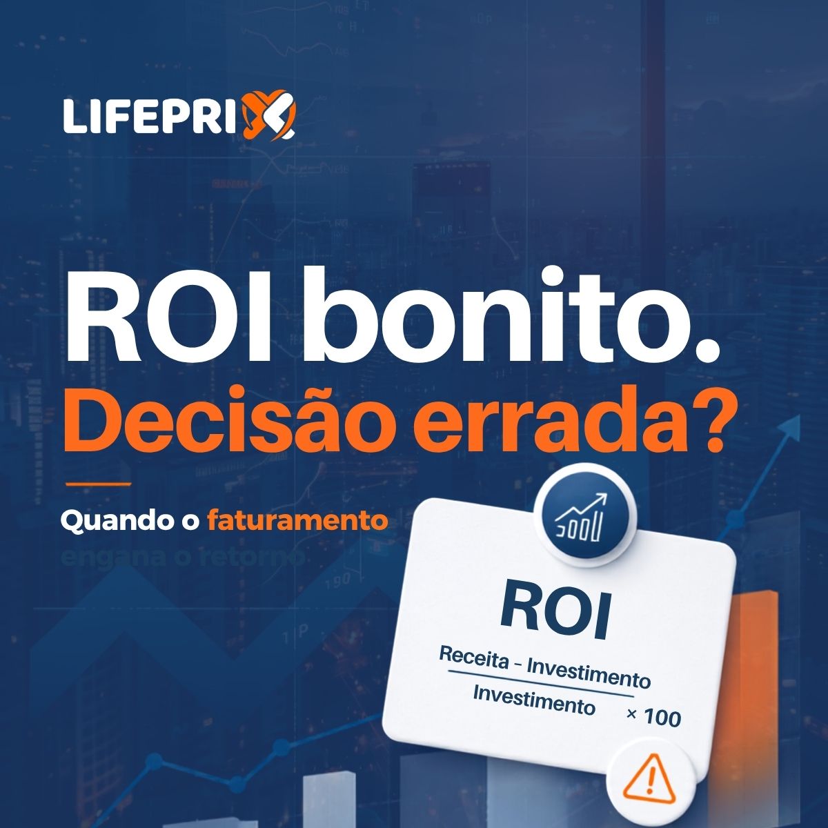 Capa do conteúdo sobre decisões equivocadas baseadas no retorno sobre investimento